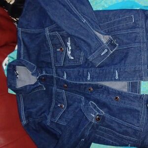 FUBU Demin Jacket, Medium,  EUC